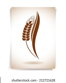 Wheat ears icon