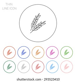 Wheat ears icon