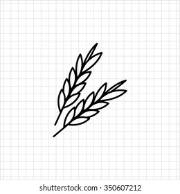 Wheat ears icon
