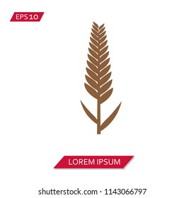 wheat ears vector icon symbol