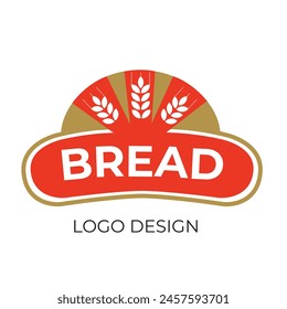 Wheat for farm logo design template