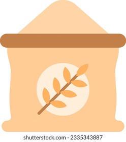 Wheat Flour Icon image. Suitable for mobile application.