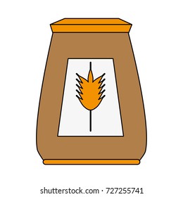 Wheat flour isolated