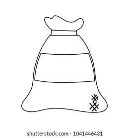Wheat flour sack
