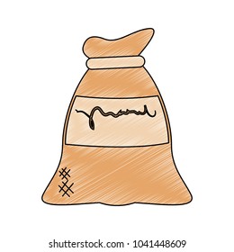 Wheat flour sack