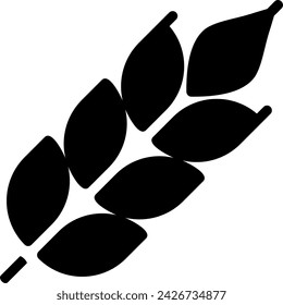 Weizensymbol-Illustrationsvektor
