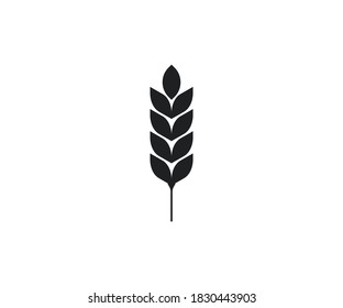 Wheat, grain, icon. Vector illustration.