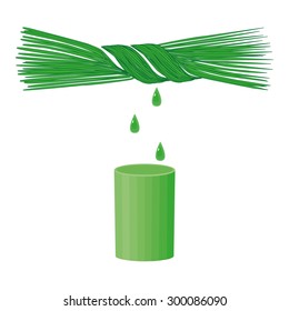 wheat grass juice