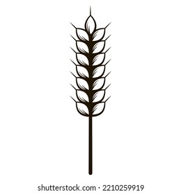 Wheat in hand drawn style