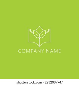  Plantilla de logotipo de la casa de trigo adecuada para empresas y nombres de productos