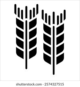 Wheat Icon Element For Design