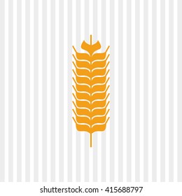 Wheat icon. grain design. Agriculture concept
