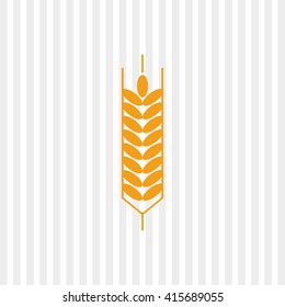 Wheat icon. grain design. Agriculture concept