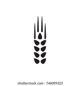 wheat icon illustration