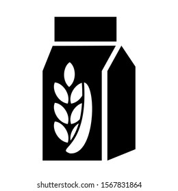 wheat icon isolated sign symbol vector illustration - high quality black style vector icons
