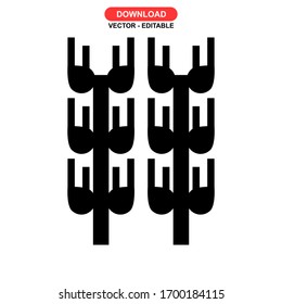 wheat icon or logo isolated sign symbol vector illustration - high quality black style vector icons
