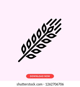 Wheat icon modern vector style