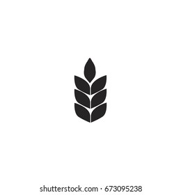 wheat icon. sign design