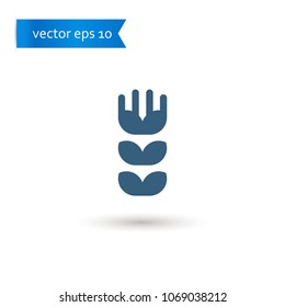 wheat. wheat icon. sign design. Vector EPS 10.