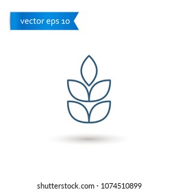 wheat. wheat icon. sign design. Vector EPS 10.