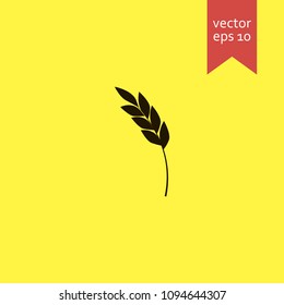 wheat. wheat icon. sign design. Vector EPS 10.