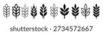 Wheat Icon Sign Vector Design. Grain Symbol.