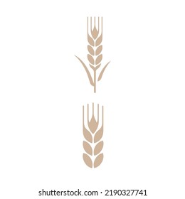 Wheat Icon Stock Illustration On White Background