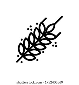 wheat icon symbol vector illustration