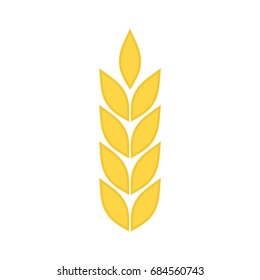 wheat icon vector