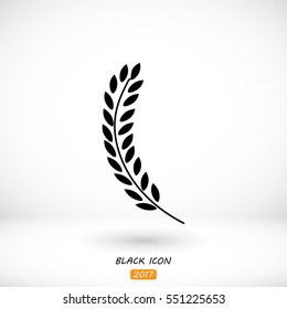 wheat icon, vector best flat icon, EPS