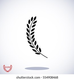 wheat icon, vector best flat icon, EPS