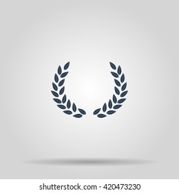 Wheat icon. Vector concept illustration for design.
