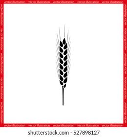wheat icon vector illustration eps10.