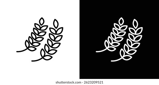 Wheat icon vector illustration for web and mobile