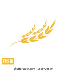 wheat icon vector logo template design element 