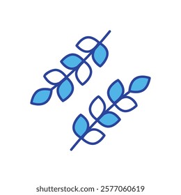 Wheat icon vector stock illustration