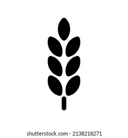 Wheat Icon Vector Symbol Design Illustration
