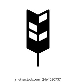 Wheat Icon Vector Symbol Design Illustration