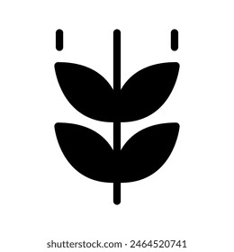 Wheat Icon Vector Symbol Design Illustration