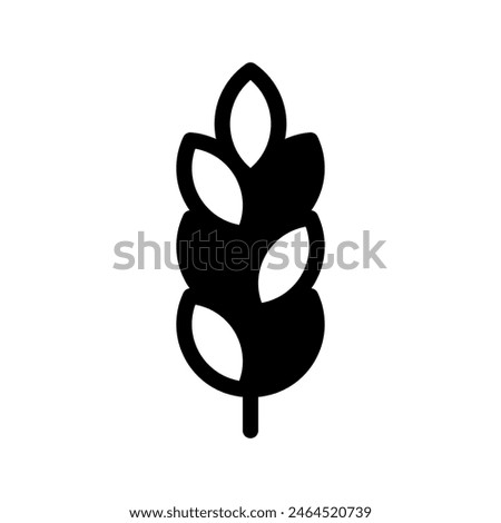 Wheat Icon Vector Symbol Design Illustration
