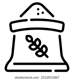 Wheat icon for web, app, infographic, etc