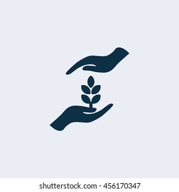 Wheat icon,Crops, farm, food icon