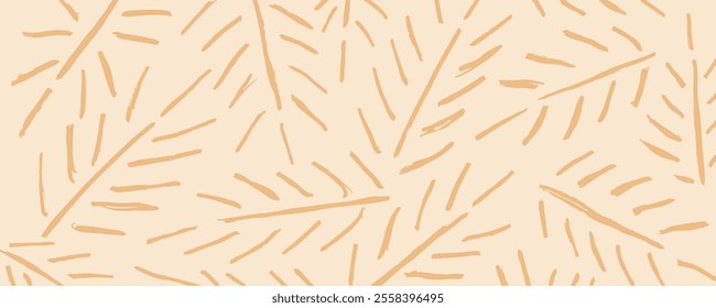 Wheat illustration abstract in bright soft cream colors vector