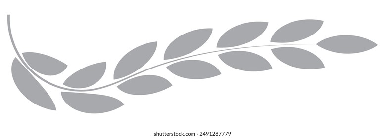 Wheat line icon set. flour oat vector icon. dietary grain sign. malt plant sign. cereal whole plant icon for UI designs.