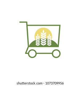 Wheat Logo Design