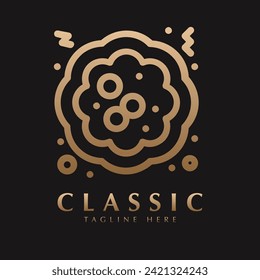 Wheat logo design icon vector
