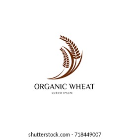 wheat logo design illustrations