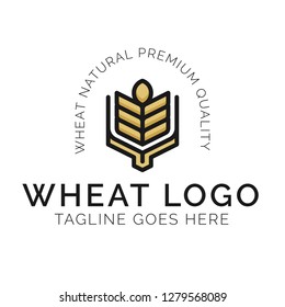 Wheat Logo Design Inspiration