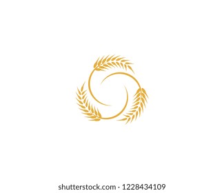 Wheat logo icon