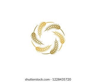 Wheat logo icon
